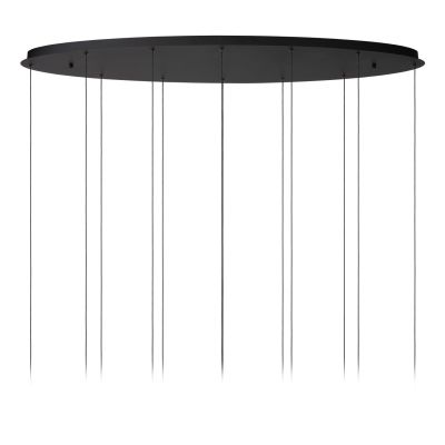 Lucide CALINA - Pendant light - LED Dim. - CCT - 12x7W 2200K/3300K - With replaceable LED module - Black - Premium